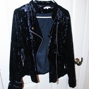 Willow & Clay velvet jacket